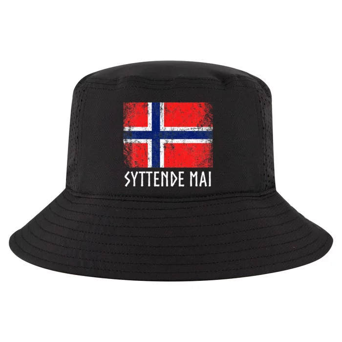 Syttende Mai Norwegian Norway Cool Comfort Performance Bucket Hat