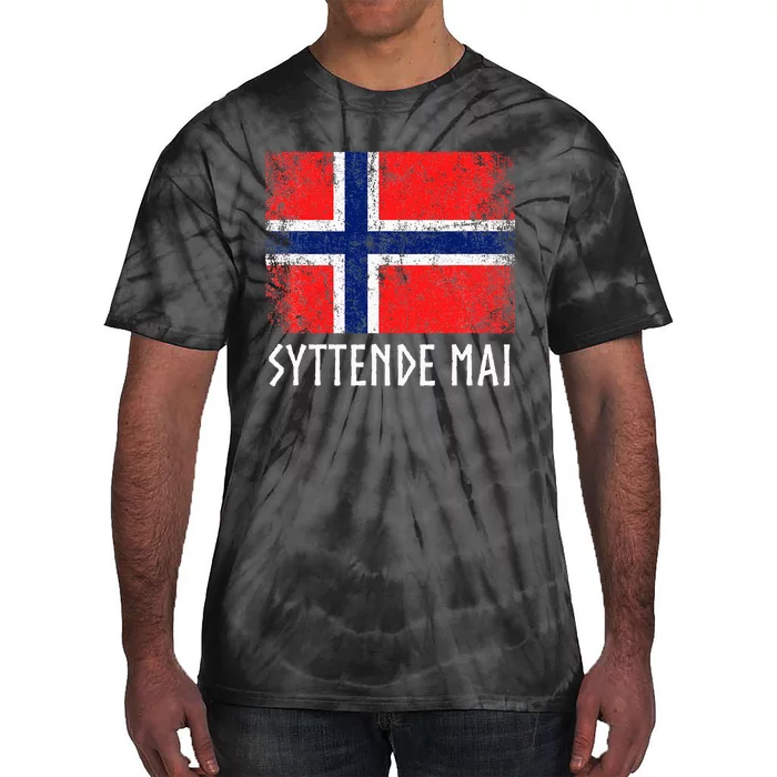 Syttende Mai Norwegian Norway Tie-Dye T-Shirt