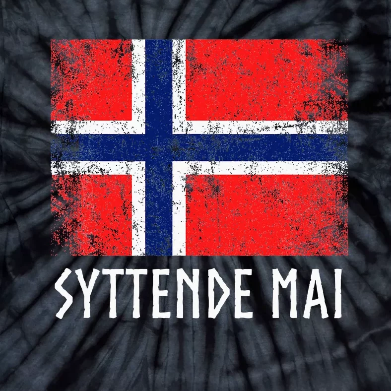 Syttende Mai Norwegian Norway Tie-Dye T-Shirt