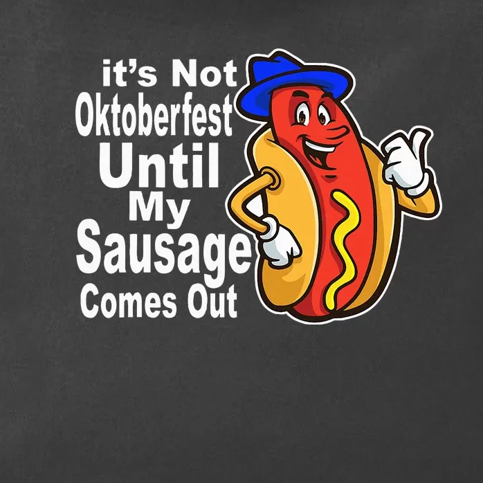 Sausage Meme Oktoberfest Costume Funny Joke Bavarian German Zip Tote Bag