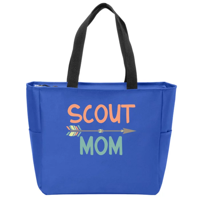 Scout Mom Of And Gift Zip Tote Bag