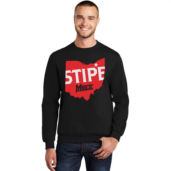 Stipe Miocic Ohio Pride Tall Sweatshirt