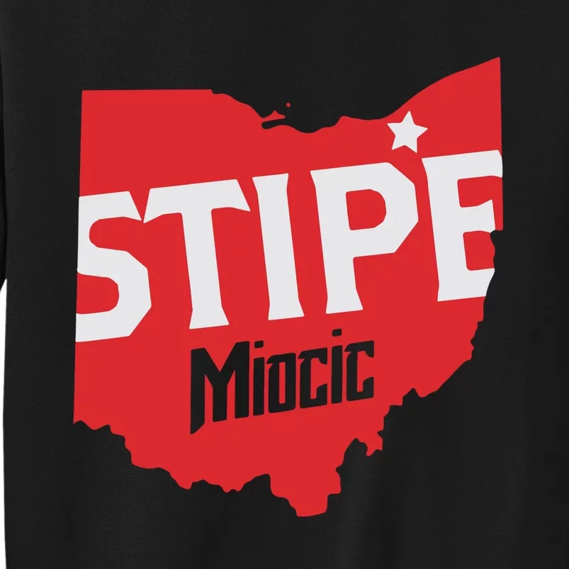 Stipe Miocic Ohio Pride Tall Sweatshirt