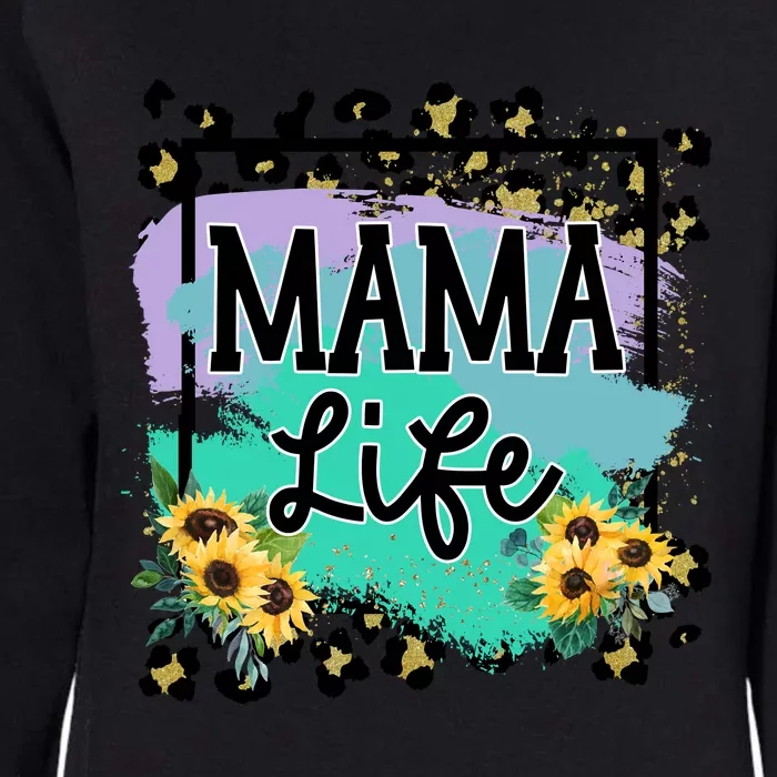 Sunflowers Mom Of , Mom Of Mam Womens California Wash Sweatshirt