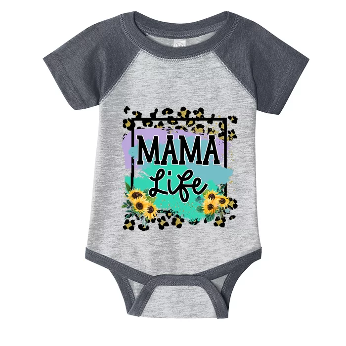 Sunflowers Mom Of , Mom Of Mam Infant Baby Jersey Bodysuit