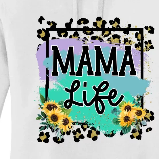 Sunflowers Mom Of , Mom Of Mam Women's Pullover Hoodie