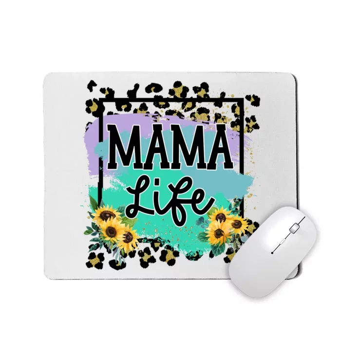 Sunflowers Mom Of , Mom Of Mam Mousepad