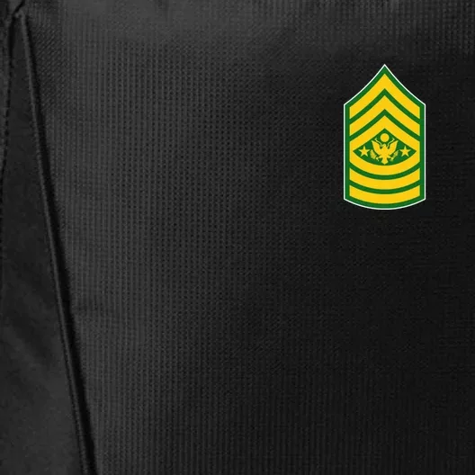 Sergeant Major Of The Army Military Badge City Backpack