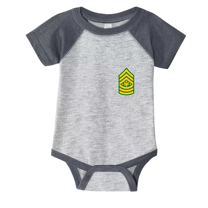 Sergeant Major Of The Army Military Badge Infant Baby Jersey Bodysuit