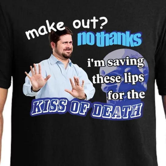 Swankyswamprat Make Out No Thanks IM Saving These Lips For The Kiss Of Death Me Pajama Set