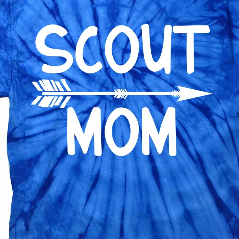 Scout Mom Of And Gift Tie-Dye T-Shirt