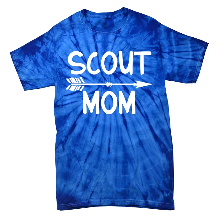 Scout Mom Of And Gift Tie-Dye T-Shirt