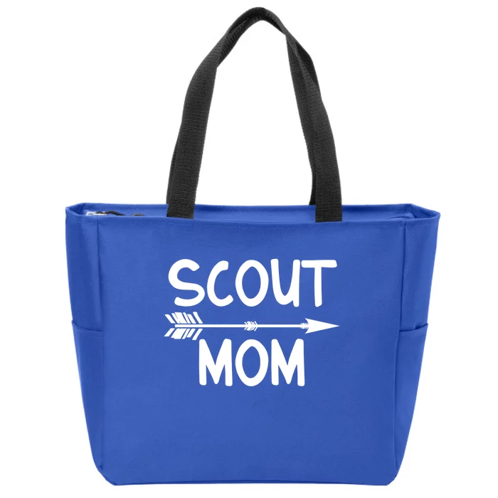 Scout Mom Of And Gift Zip Tote Bag