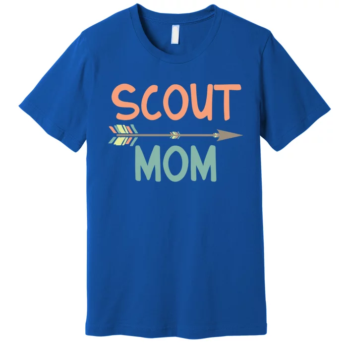 Scout Mom Of And Gift Premium T-Shirt