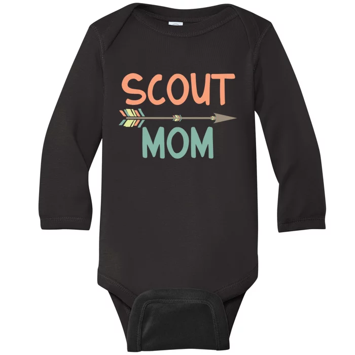 Scout Mom Of Boy & Girl Baby Long Sleeve Bodysuit