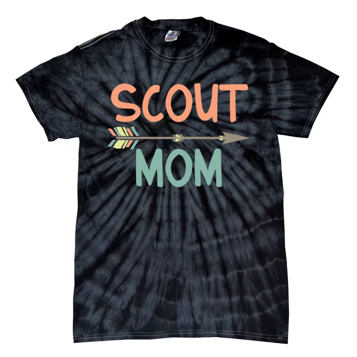 Scout Mom Of Boy & Girl Tie-Dye T-Shirt