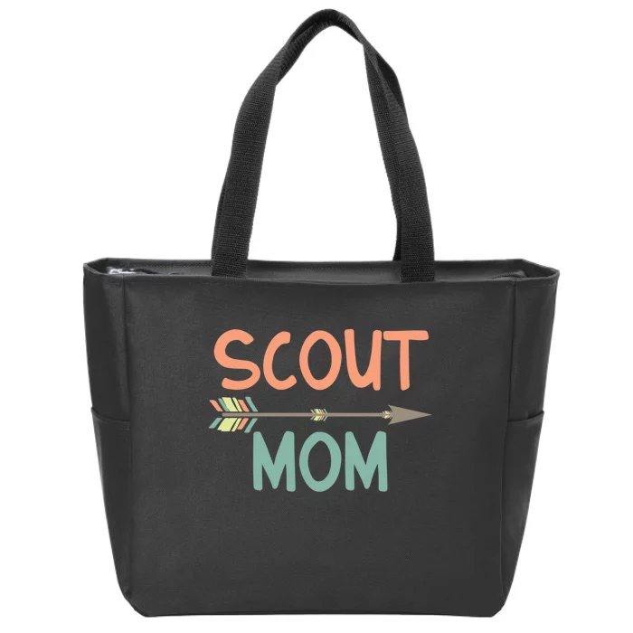 Scout Mom Of Boy & Girl Zip Tote Bag