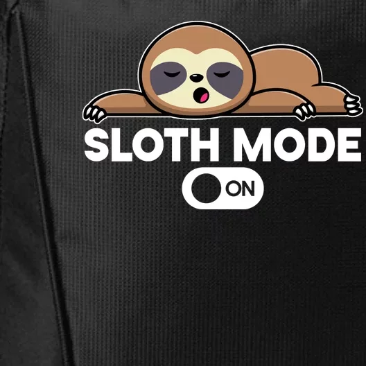 Sloth Mode On Funny Lazy City Backpack