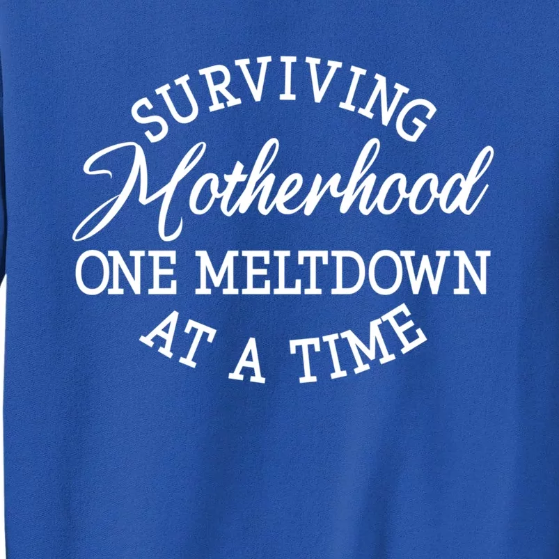 Surviving Motherhood One Meltdown At A Time Gift Sweatshirt