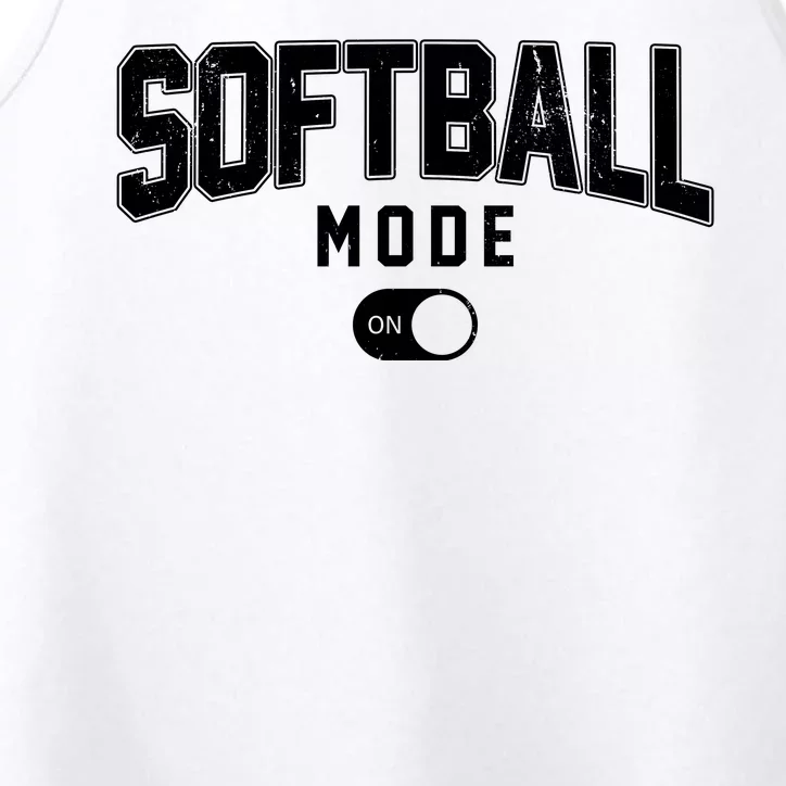 Softball Mode On Performance Tank