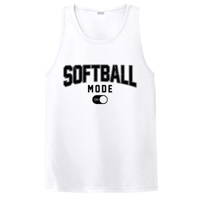 Softball Mode On Performance Tank