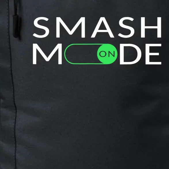 Smash Mode On Funny Pickleball Pun For Pickleball Players Daily Commute Backpack