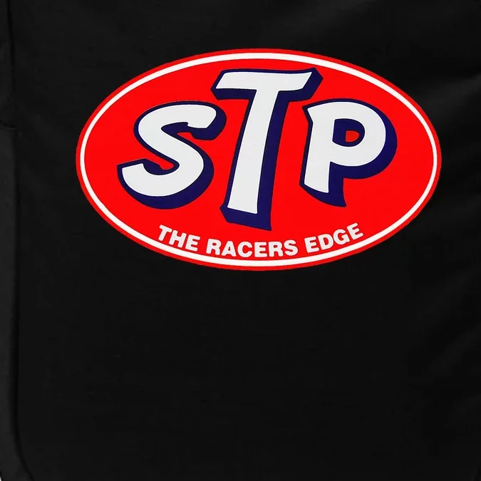 Stp Motor Oil Metal Sign Racing Bikes Cars Impact Tech Backpack