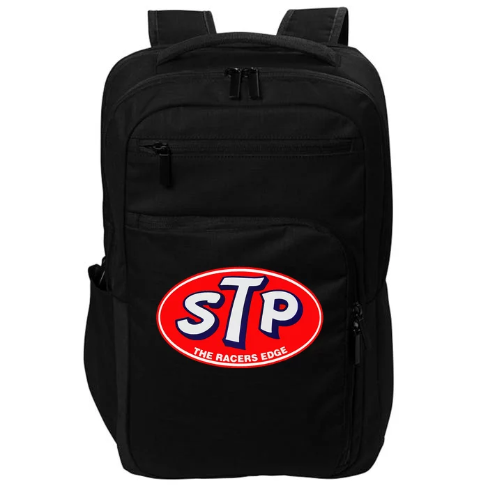 Stp Motor Oil Metal Sign Racing Bikes Cars Impact Tech Backpack