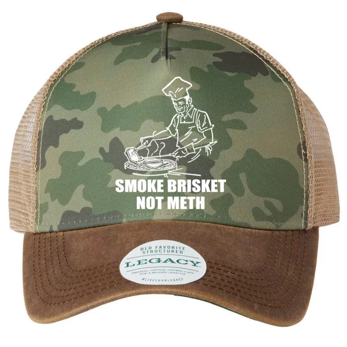 Smoke Brisket Not Meth Legacy Tie Dye Trucker Hat