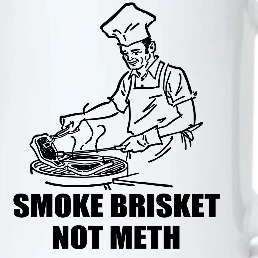 Smoke Brisket Not Meth Black Color Changing Mug