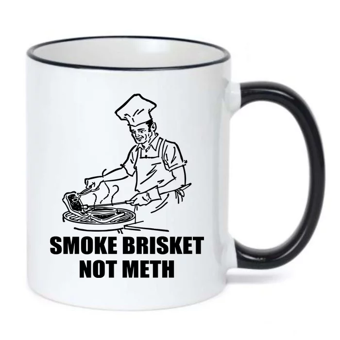 Smoke Brisket Not Meth Black Color Changing Mug