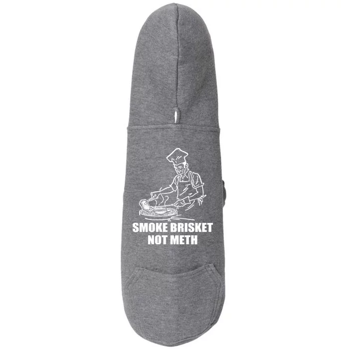 Smoke Brisket Not Meth Doggie 3-End Fleece Hoodie