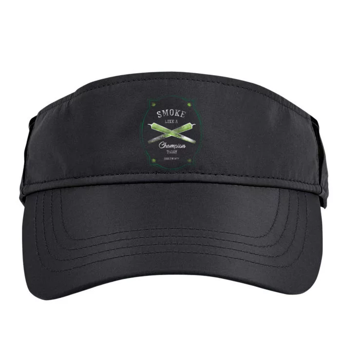 Smoke Like A Champion Adult Drive Performance Visor