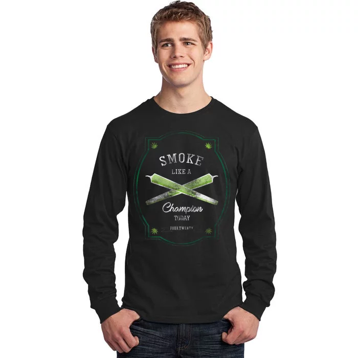 Smoke Like A Champion Tall Long Sleeve T-Shirt