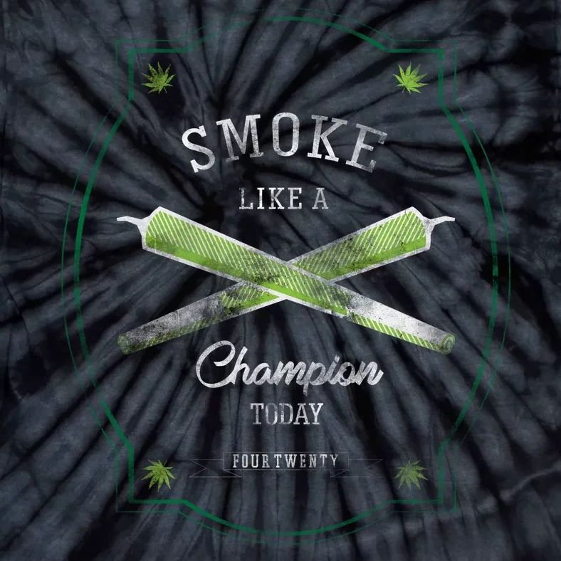 Smoke Like A Champion Tie-Dye T-Shirt