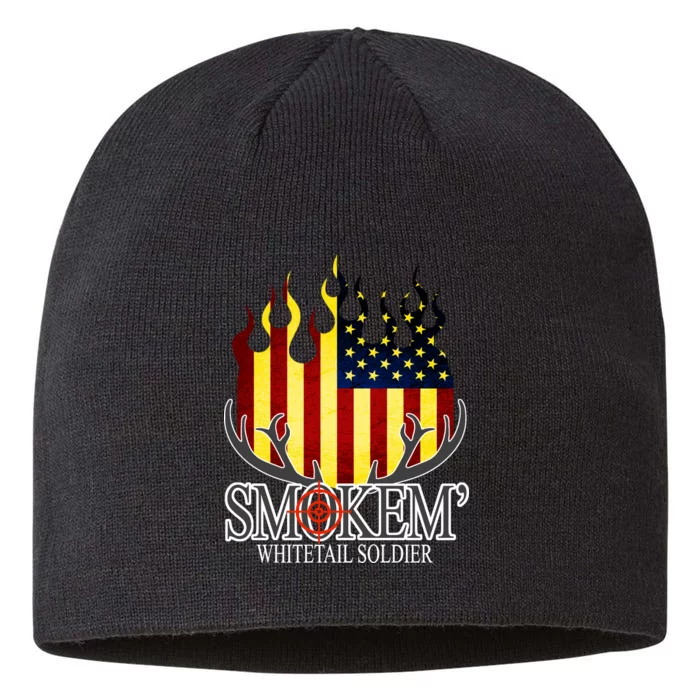 Smokem Whitetail Soldier 8 1/2in Sustainable Knit Beanie