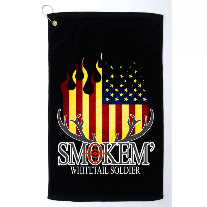 Smokem Whitetail Soldier Platinum Collection Golf Towel