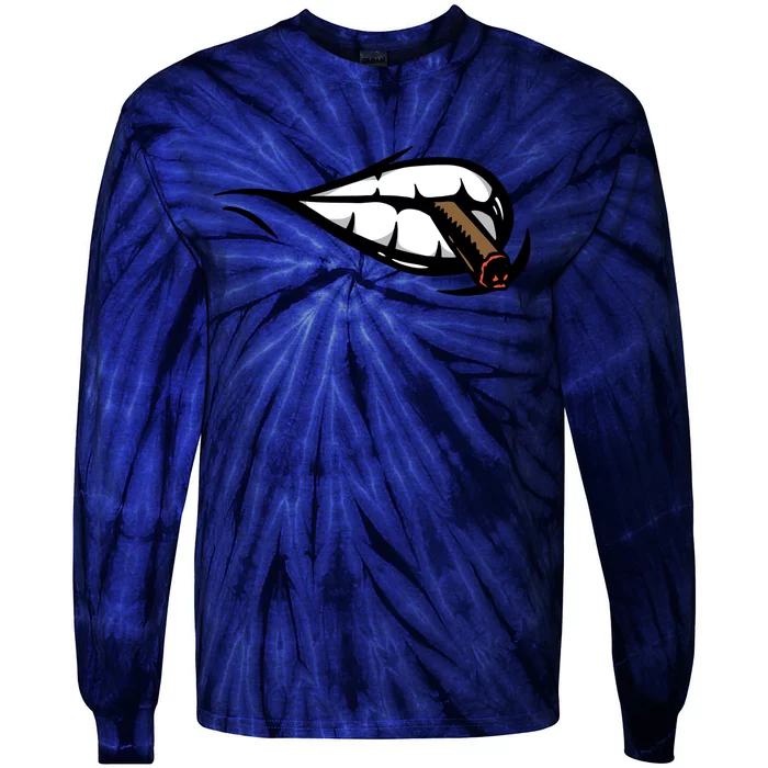 Smoking Tie-Dye Long Sleeve Shirt