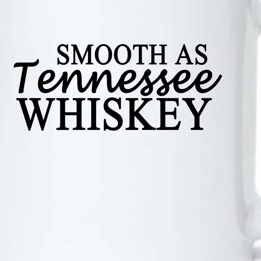 Smooth As Tennessee Whiskey Black Color Changing Mug