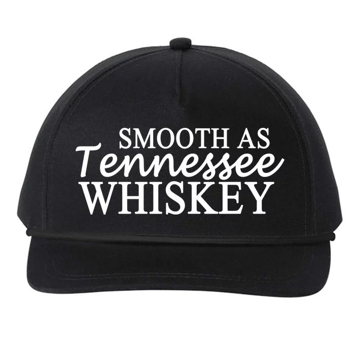 Smooth As Tennessee Whiskey Snapback Five-Panel Rope Hat