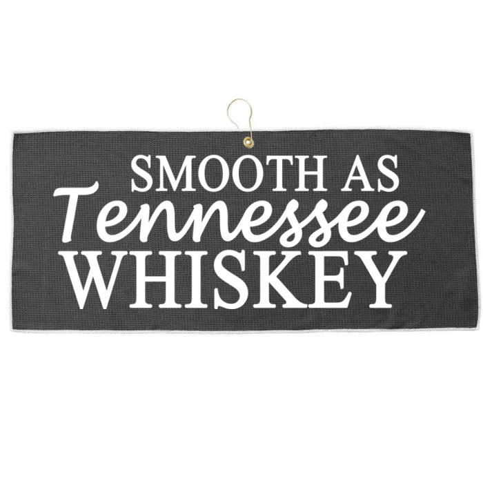 Smooth As Tennessee Whiskey Large Microfiber Waffle Golf Towel