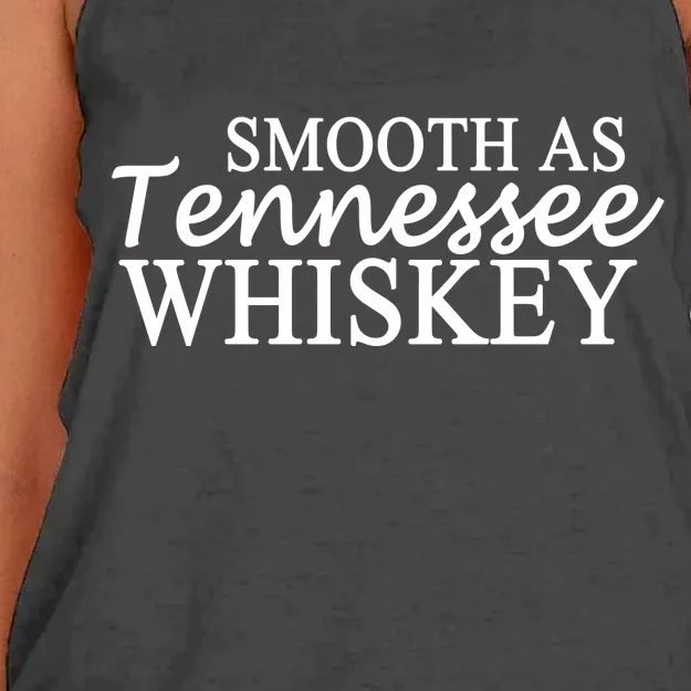 Smooth As Tennessee Whiskey Women's Knotted Racerback Tank