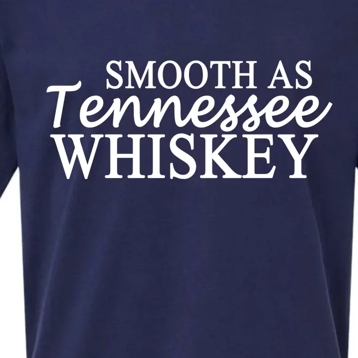 Smooth As Tennessee Whiskey Sueded Cloud Jersey T-Shirt