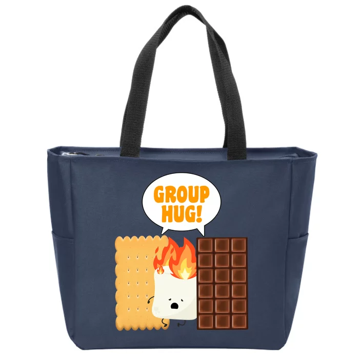 S'mores Group Hug Zip Tote Bag