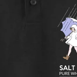 Salt Mage Pure White Salt Dry Zone Grid Performance Polo