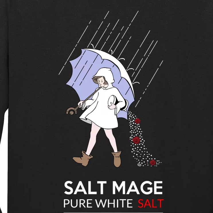 Salt Mage Pure White Salt Tall Long Sleeve T-Shirt