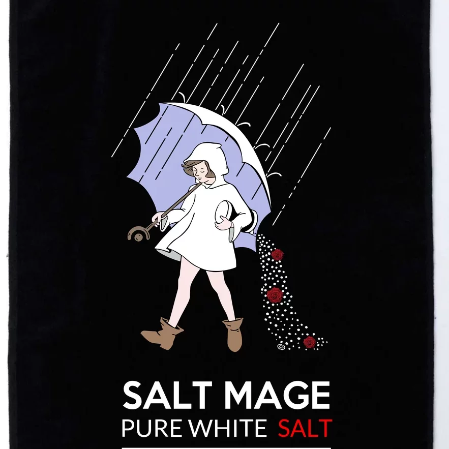 Salt Mage Pure White Salt Platinum Collection Golf Towel