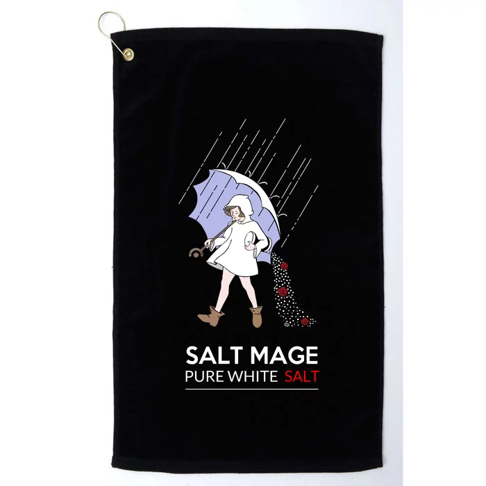 Salt Mage Pure White Salt Platinum Collection Golf Towel