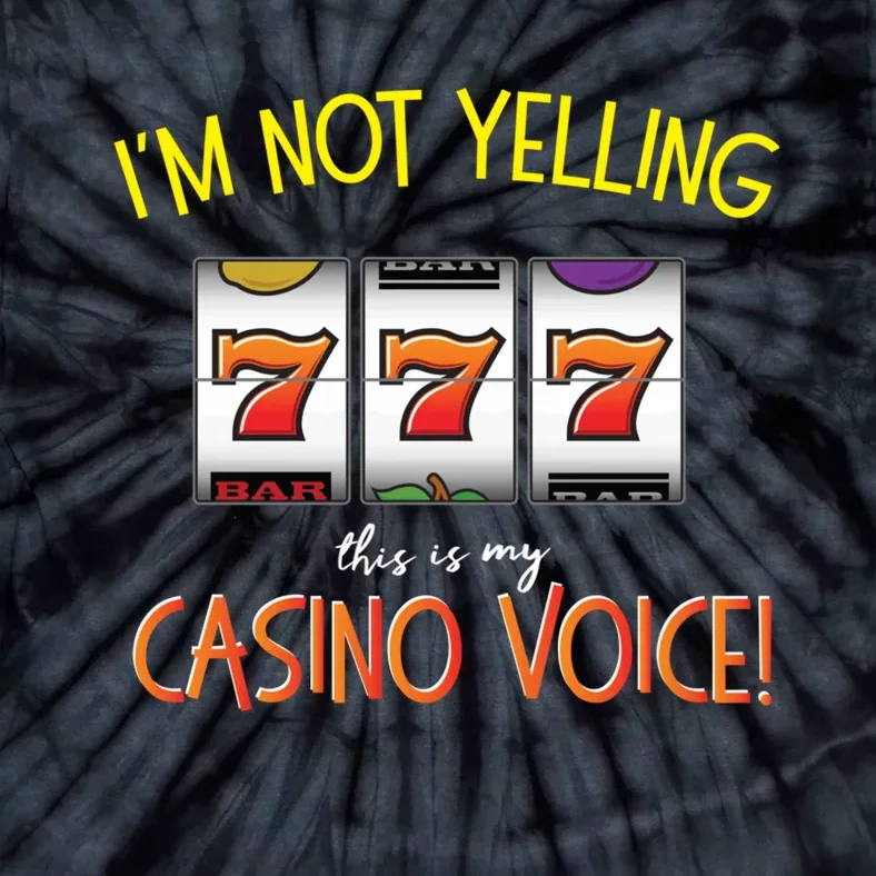 Slot Machine Player Funny Saying Quote Casino Graphic Tie-Dye T-Shirt