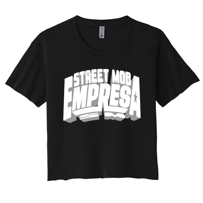 Street Mob Puff Empresa Women's Crop Top Tee